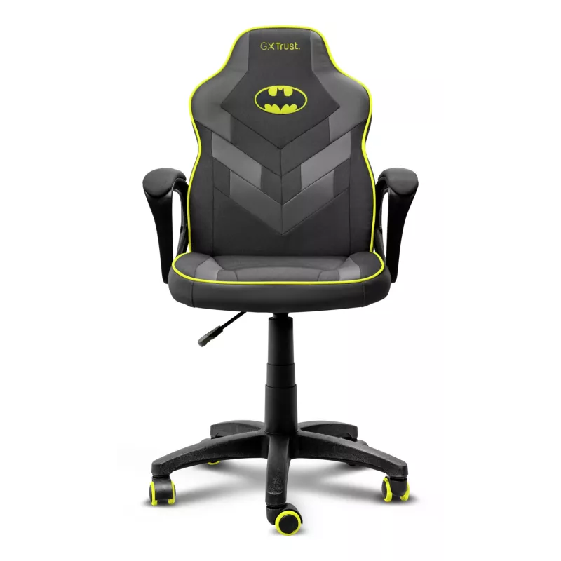 Silla gaming para PC TRUST 25786 – asiento acolchado, peso máx. 110 kg, asiento 44×44 cm, altura máx. 100 cm, negro/amarillo