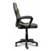 Silla gaming para PC TRUST 25786 – asiento acolchado, peso máx. 110 kg, asiento 44×44 cm, altura máx. 100 cm, negro/amarillo