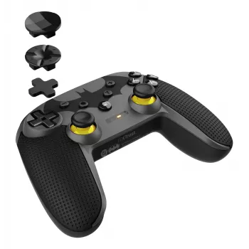 Gamepad TRUST 25789 – mando Bluetooth/USB negro para Android, Nintendo Switch, PC, iOS, alcance de 8 m, cable de 3 m