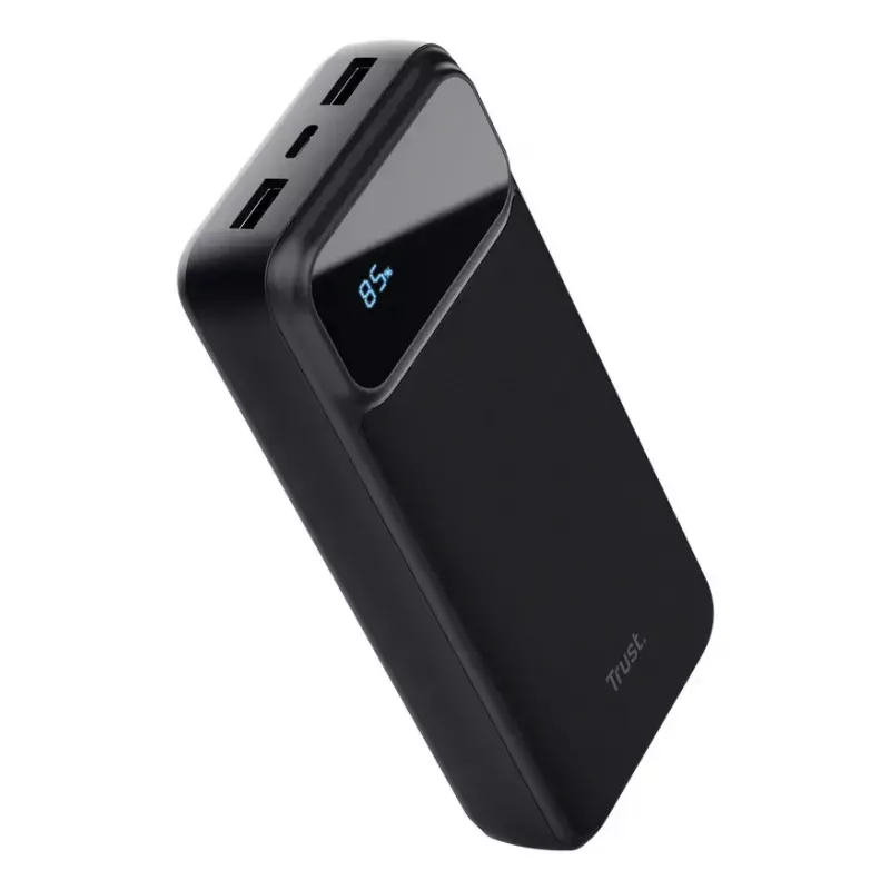 Trust 25883 batería externa 20000 mAh, PD, Li-Ion, negra