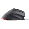 Ratón gaming TRUST GXT 145 Rexxa para diestros USB Type-A 12800 DPI, con cable, rueda RGB, negro