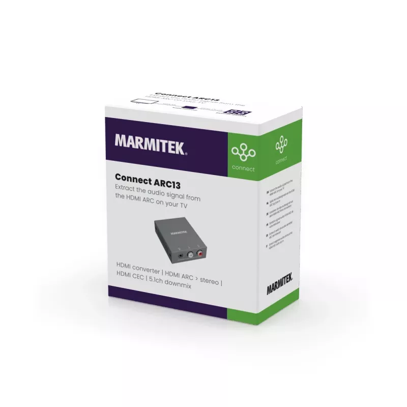 Marmitek Connect ARC13 – extractor de audio HDMI – ARC – CEC