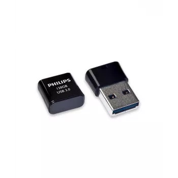 Memoria USB Philips Pico 128 GB USB Type-A 3.2 Gen 1 (3.1 Gen 1) negra