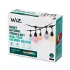 WiZ String Lights, tira de luces inteligente, Wi-Fi/Bluetooth, negra, Wi-Fi 4 (802.11n), 802.11b, 802.11g, LED, plástico