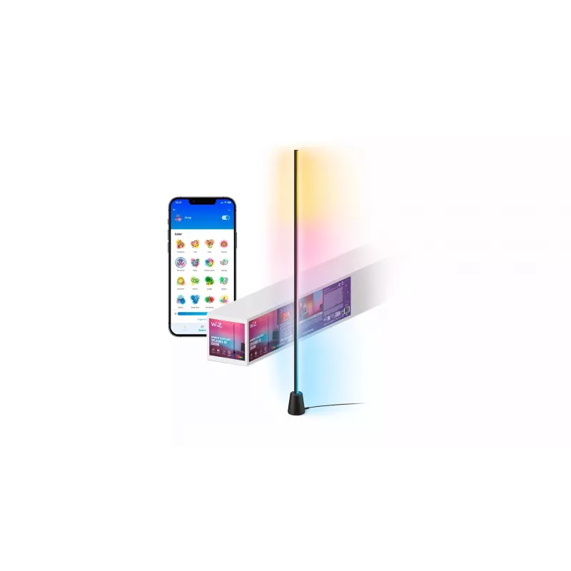 WiZ iluminación inteligente lámpara de pie inteligente Wi-Fi/Bluetooth 9,7 W