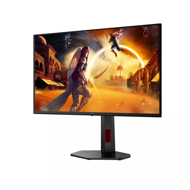 AOC G4 Q27G4ZDR monitor de ordenador 67,3 cm (26,5 inch) 2560 x 1440 píxeles Quad HD QD-OLED negro, rojo