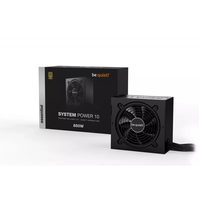 be quiet! System Power 10 fuente de alimentación 850 W 20+4 pin ATX ATX negro