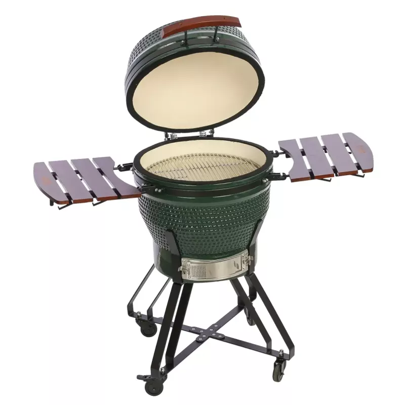 TunaBone Kamado Pro parrilla de 22 pulgadas, talla M, verde