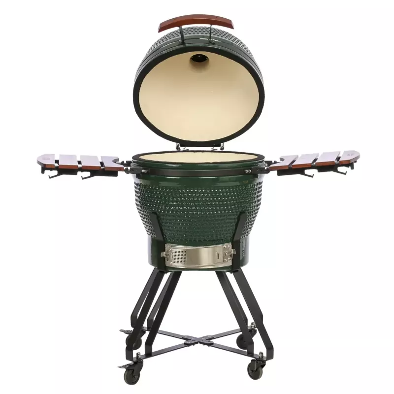 TunaBone Kamado Pro parrilla de 22 pulgadas, talla M, verde