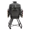 TunaBone Kamado Pro parrilla de 22 pulgadas, talla M, gris oscuro