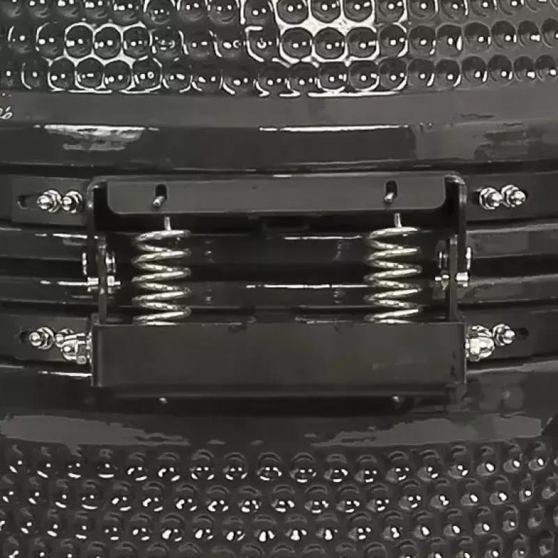 TunaBone Kamado Pro parrilla de 22 pulgadas, talla M, gris oscuro