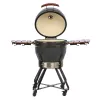TunaBone Kamado Pro parrilla de 22 pulgadas, talla M, gris oscuro