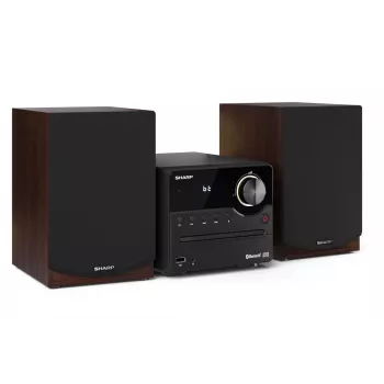 Sharp XL-B512(BR) Sistema de audio doméstico Microcadena 45 W Marrón