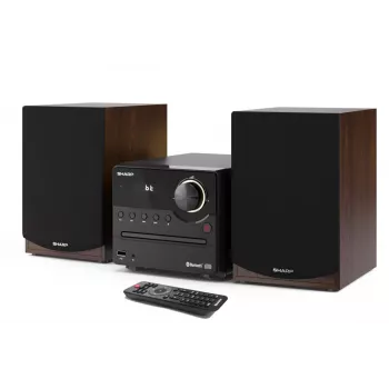 Sharp XL-B512(BR) Sistema de audio doméstico Microcadena 45 W Marrón
