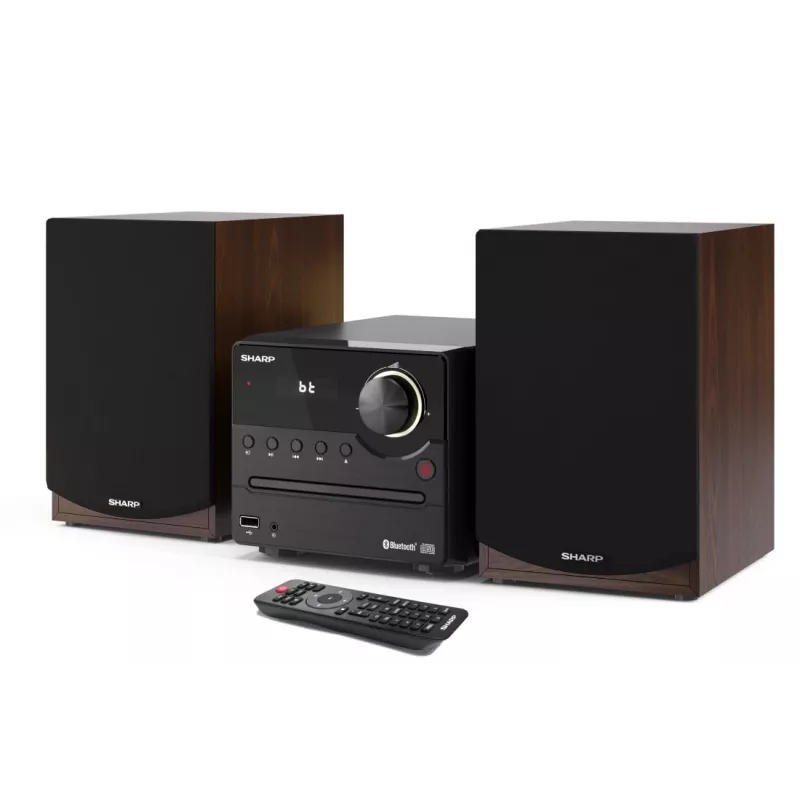 Sharp XL-B512(BR) Sistema de audio doméstico Microcadena 45 W Marrón