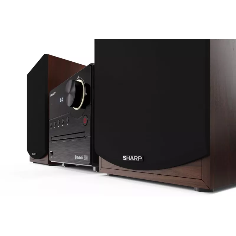 Sharp XL-B512(BR) Sistema de audio doméstico Microcadena 45 W Marrón