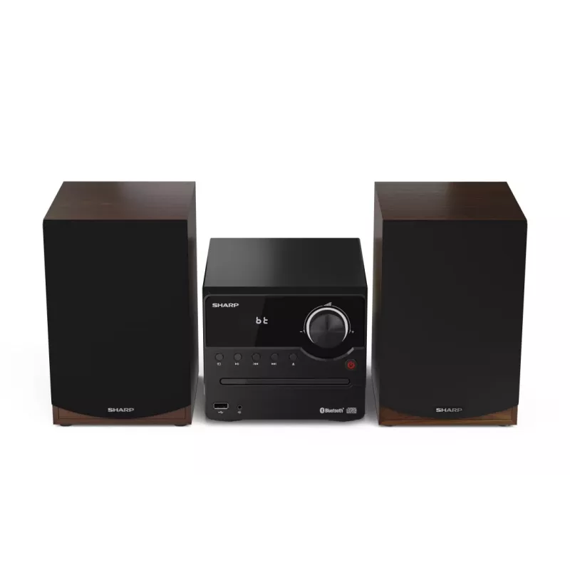 Sharp XL-B512(BR) Sistema de audio doméstico Microcadena 45 W Marrón