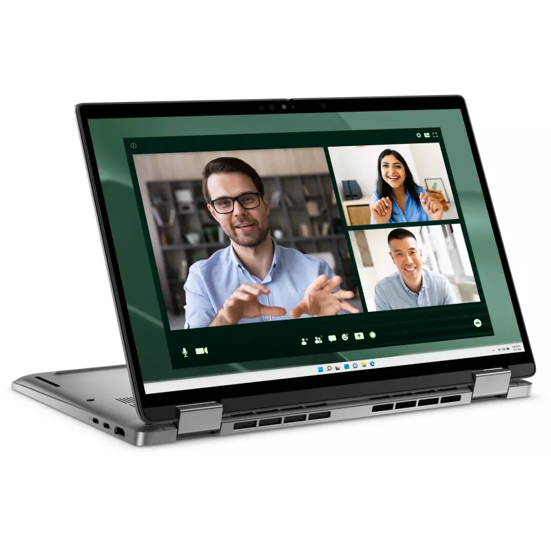 DELL Latitude 7350 2-in-1 Intel Core Ultra 5 135U Híbrido (2-in-1) 33,8 cm (13,3 inch) Pantalla táctil Quad HD+ 16 GB LPDDR5x-SDRAM 512 GB SSD Wi-Fi 7 (802.11be) Windows 11 Pro Alemán Gris
