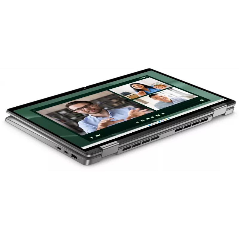 DELL Latitude 7350 2-in-1 Intel Core Ultra 5 135U Híbrido (2-in-1) 33,8 cm (13,3 inch) Pantalla táctil Quad HD+ 16 GB LPDDR5x-SDRAM 512 GB SSD Wi-Fi 7 (802.11be) Windows 11 Pro Alemán Gris