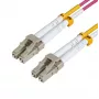 Microconnect FIB440402.5P Cable de fibra óptica/InfiniBand 2,5 m Rosa