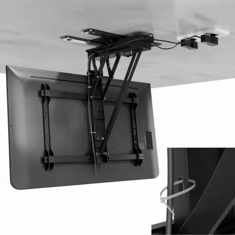 Soporte de techo para TV, eléctrico, MACLEAN MC-490, para TVs de 32–75