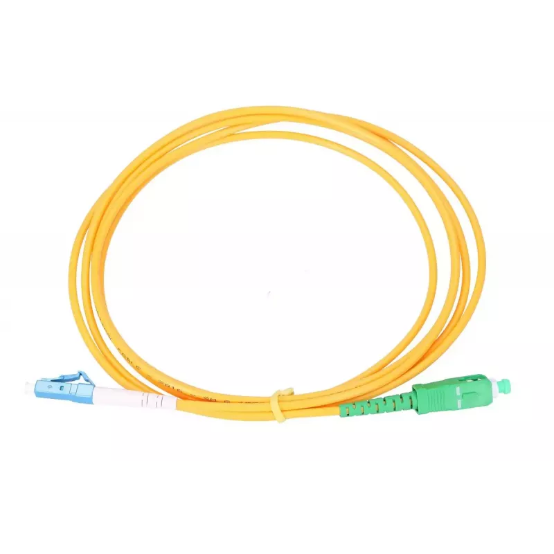 Latiguillo Extralink SC/APC a LC/UPC monomodo G.652D 3 mm simplex, 1 m
