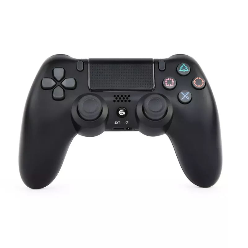 Mando GEMBIRD JPD-PS4BT-02 Negro – Bluetooth, RF, USB, batería de Li-Ion, PS4
