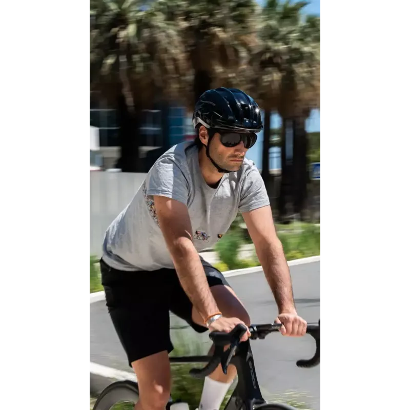 Casco de bicicleta HJC CROSSER Negro Talla S — Casco de bicicleta, talla S