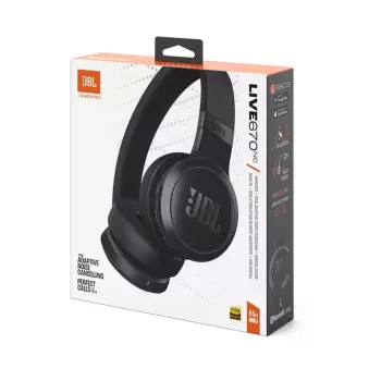 Auriculares JBL Live 670NC inalámbricos diadema llamadas/música Bluetooth negros