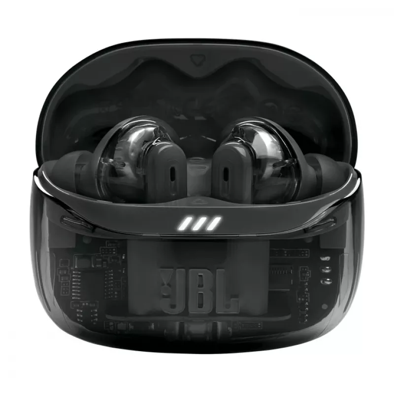 Auriculares JBL Tune Beam 2 Ghost Edition inalámbricos in-ear música/día a día Bluetooth negros