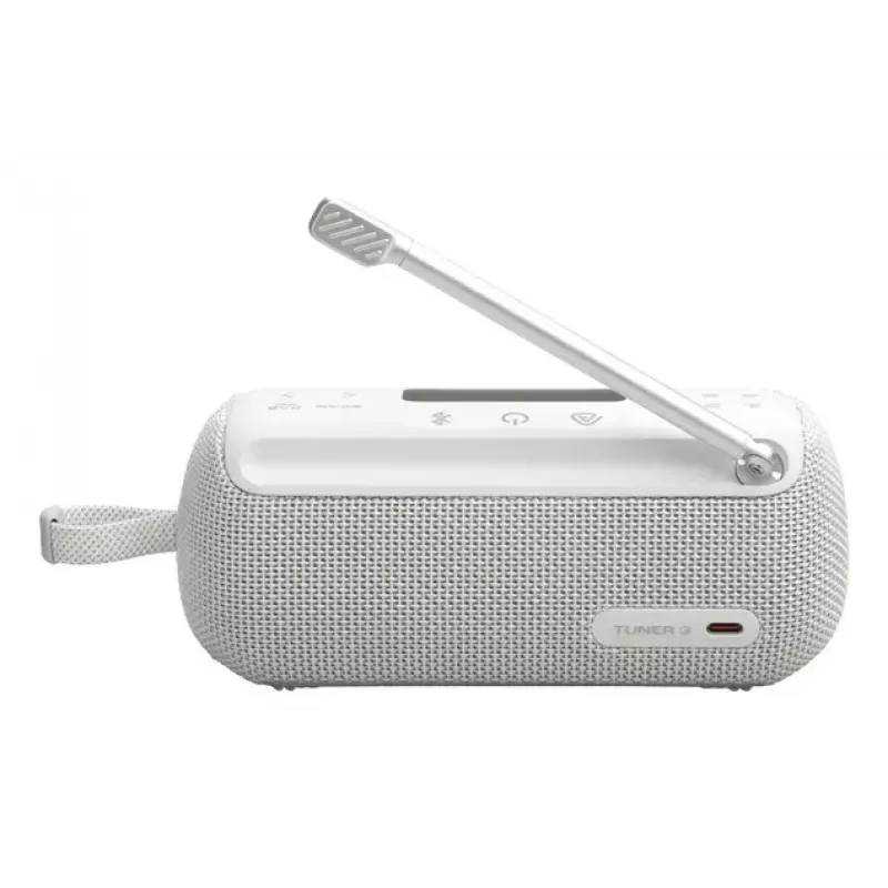 JBL Tuner 3 radio DAB/FM portátil, blanca