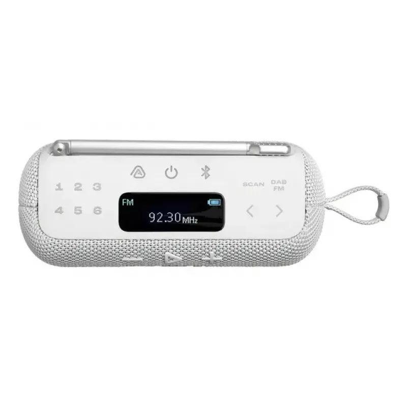 JBL Tuner 3 radio DAB/FM portátil, blanca