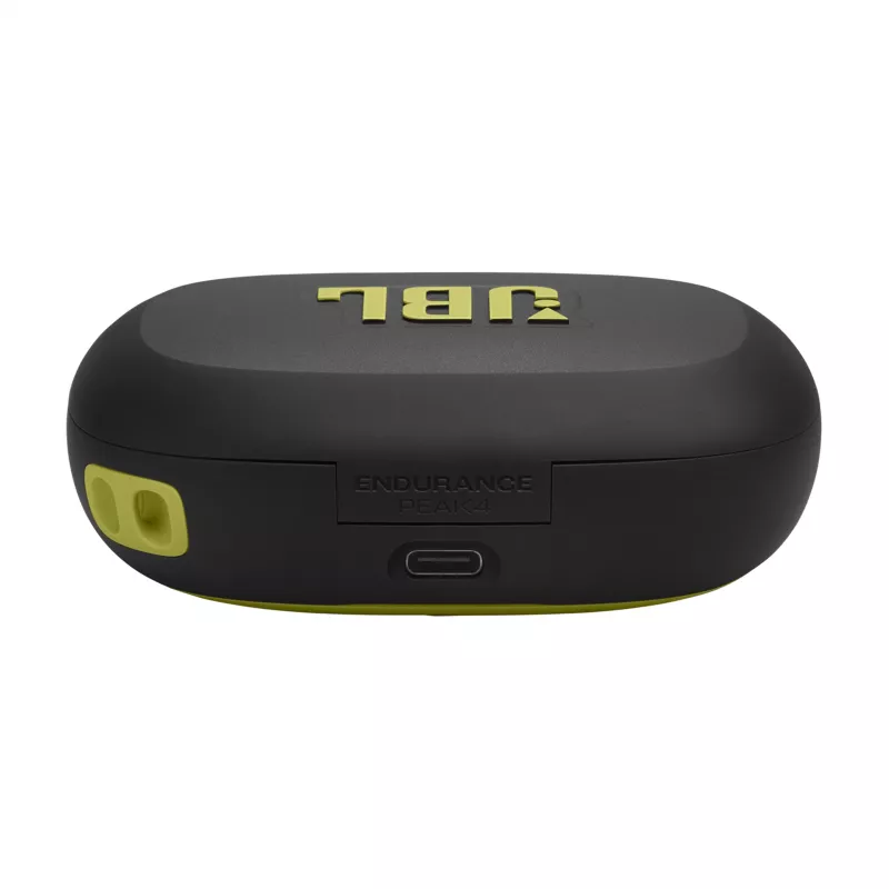 JBL Endurance Peak 4 auriculares deportivos True Wireless, negro/lima