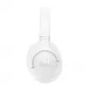 Auriculares JBL Tune 730BT inalámbricos Bluetooth supraurales blancos, 20–20000 Hz, 218.2 g