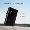 Router inalámbrico 4G TP-Link M7005, banda única 2,4 GHz, NanoSIM, Wi-Fi 6, negro