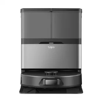 Robot aspirador TP-Link Tapo RV50 Pro Omni — depósito de polvo de 0,28 L, batería de 5200 mAh, base con depósito de polvo de 3 L