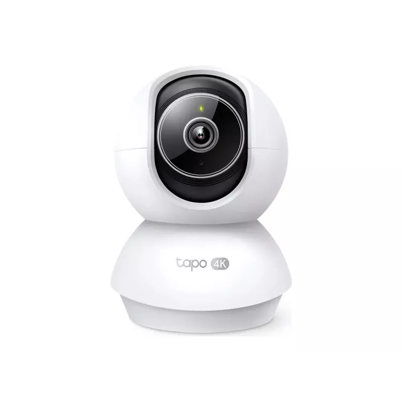 TP-Link Tapo C250 cámara Wi-Fi de seguridad doméstica con IA y movimiento horizontal/vertical, 4K 8 MP (3840 x 2160), blanca