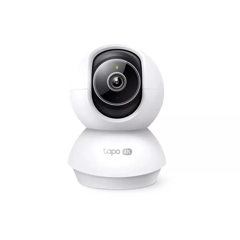 TP-Link Tapo C250 cámara Wi-Fi de seguridad doméstica con IA y movimiento horizontal/vertical, 4K 8 MP (3840 x 2160), blanca