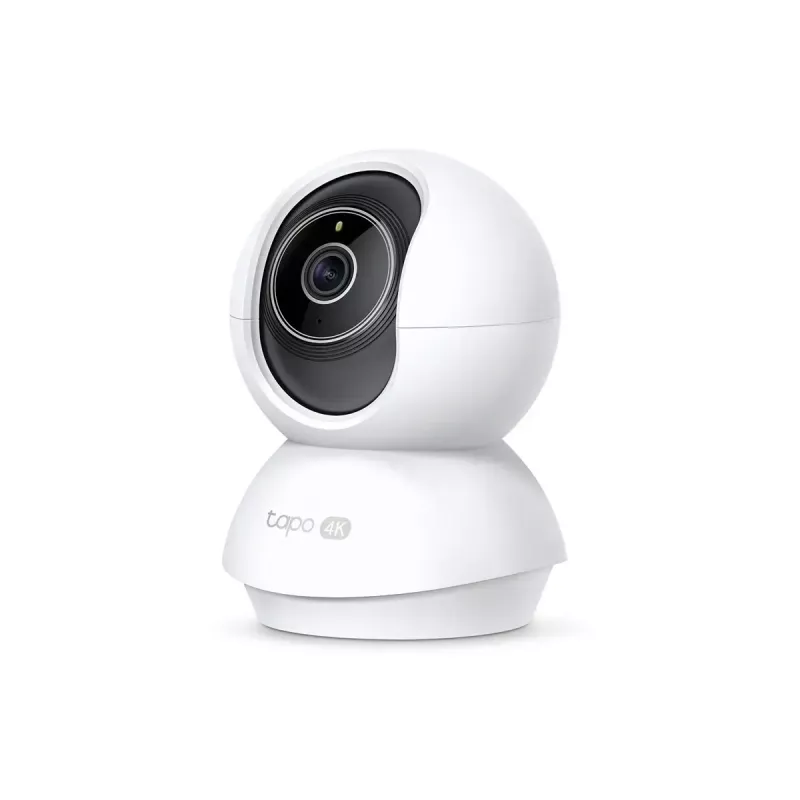 TP-Link Tapo C250 cámara Wi-Fi de seguridad doméstica con IA y movimiento horizontal/vertical, 4K 8 MP (3840 x 2160), blanca