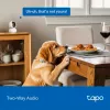 TP-Link Tapo C250 cámara Wi-Fi de seguridad doméstica con IA y movimiento horizontal/vertical, 4K 8 MP (3840 x 2160), blanca