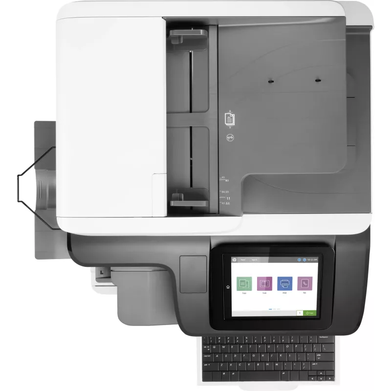 HP Color LaserJet Enterprise Flow MFP M776zs, Láser, Impresión en color, 1200 x 1200 DPI, A3, Impresión directa, Negro, Blanco