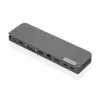 Lenovo 40AU0065EU USB-C Mini Dock, base de conexión con cable, 65 W, HDMI, VGA, RJ-45, USB 3.0 (USB 3.2 Gen 1), USB-A, negra