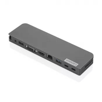 Lenovo USB-C Mini Dock Cable USB 3.2 Gen 1 (3.1 Gen 1) Type-C Gris