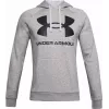 Sudadera con capucha Under Armour Rival Fleece Big Logo Gris — Hombre, modelo 1357093 011