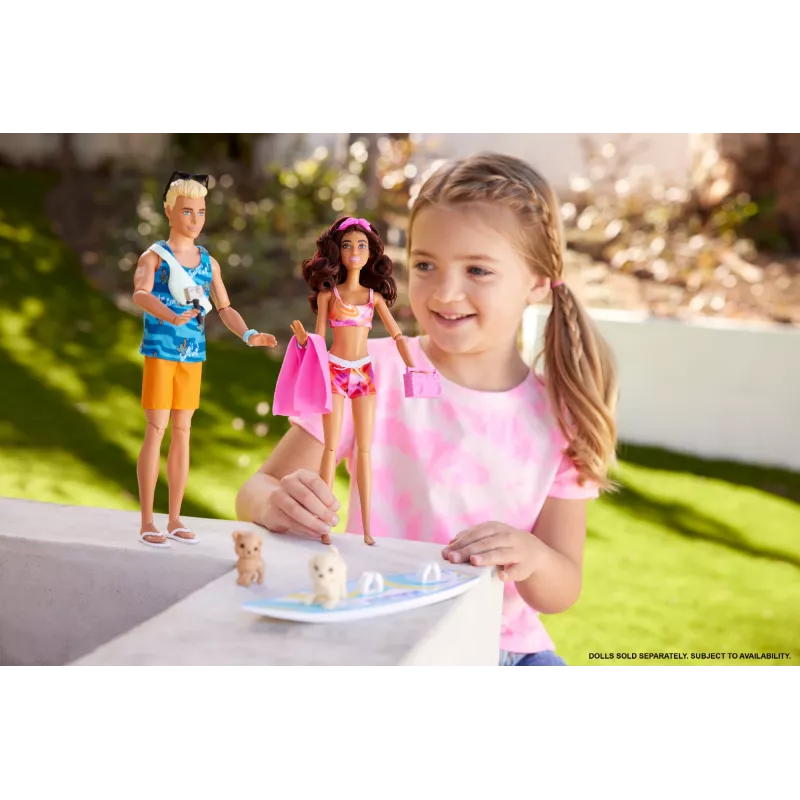 Muñeca de moda Barbie HPL69 Multicolor 310 mm Plástico Tela