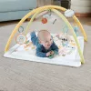 Fisher-Price Sensimals Simply Senses Manta de actividades para recién nacido con 6 juguetes sensoriales