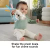 Fisher-Price Sensimals Simply Senses Manta de actividades para recién nacido con 6 juguetes sensoriales