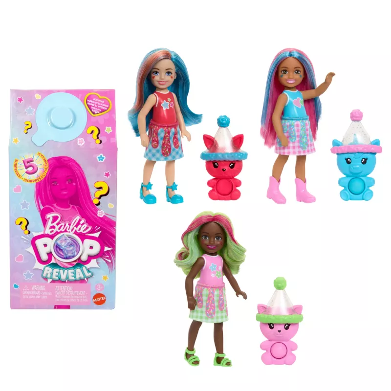 Muñeca de moda Mattel Barbie Pop Reveal JCN90 Multicolor