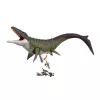 Figura de acción Jurassic World Rebirth Super Colossal Mosasaurus, juguete dinosaurio