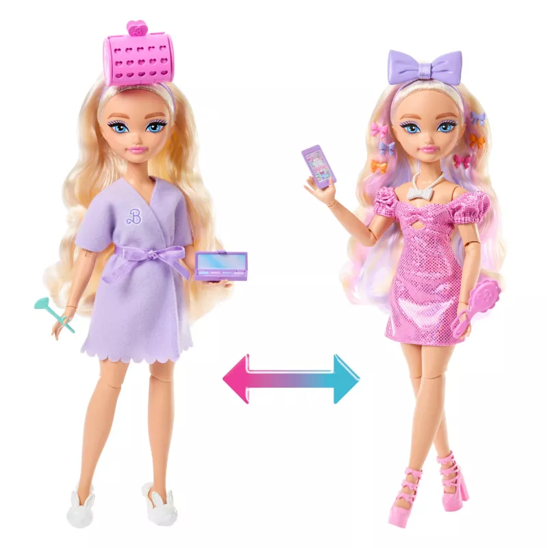 Muñeca de moda Barbie Dream Besties Malibu con accesorios sorpresa y más de 15 looks